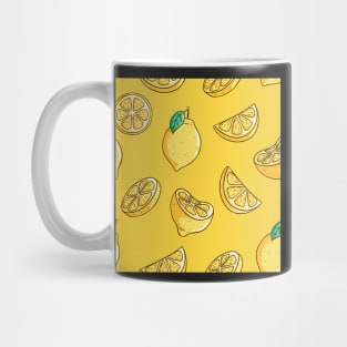 Lemons Pattern Mug